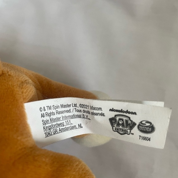 PAW Patrol, Big Truck Pup Rubble, Stuffed Animal, 8-inch Plush Kids Toys - Picture 5 of 7